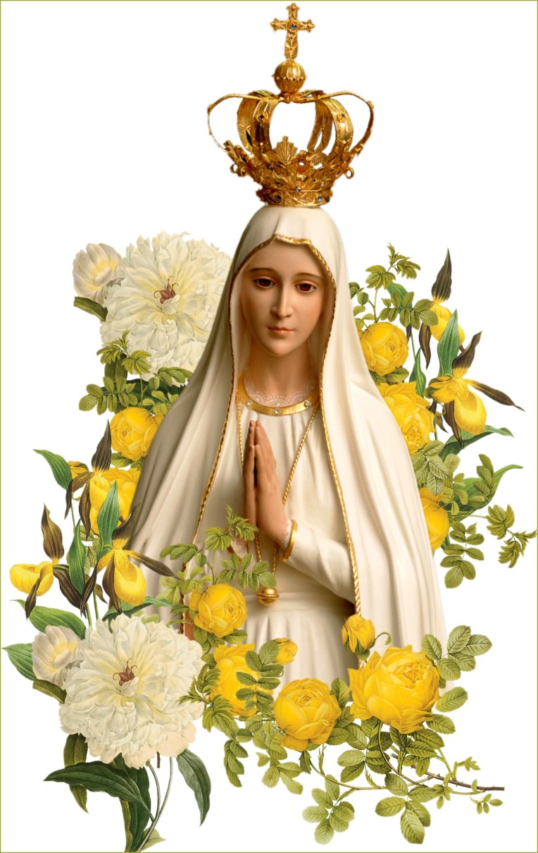 Our Lady of Fatima - flowers