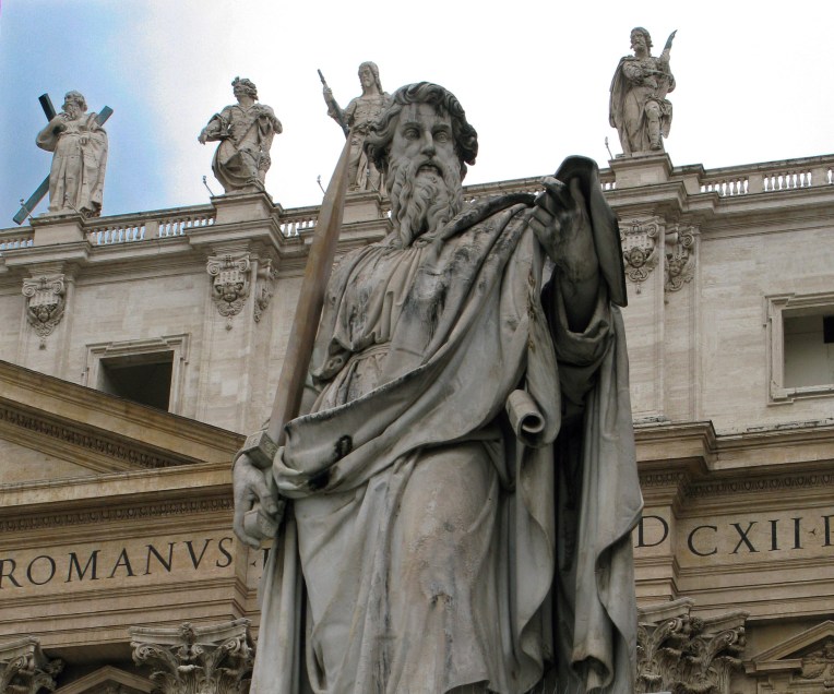 St. Paul statue at Vatican