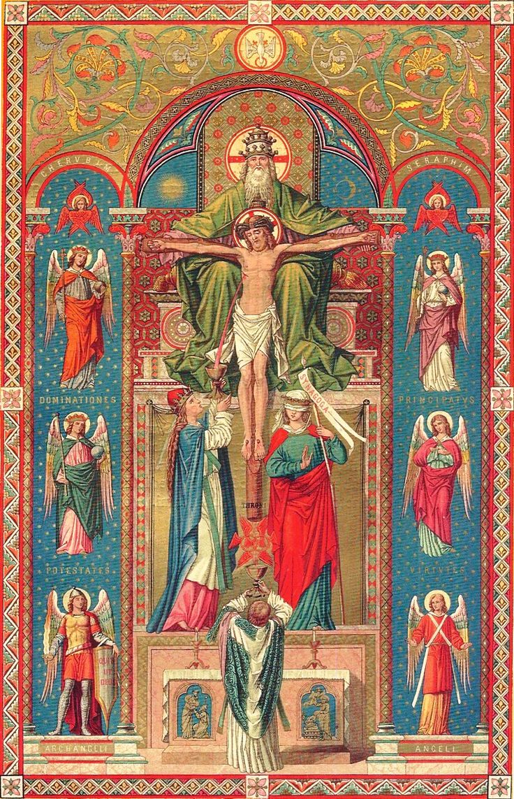 Holy Mass with Angels and Trinity