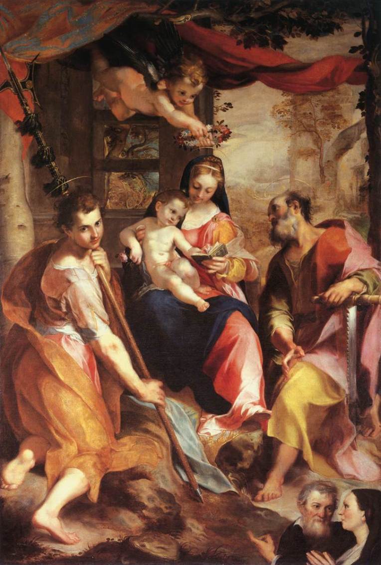 Sts. Simon and Jude with Virgin and Child