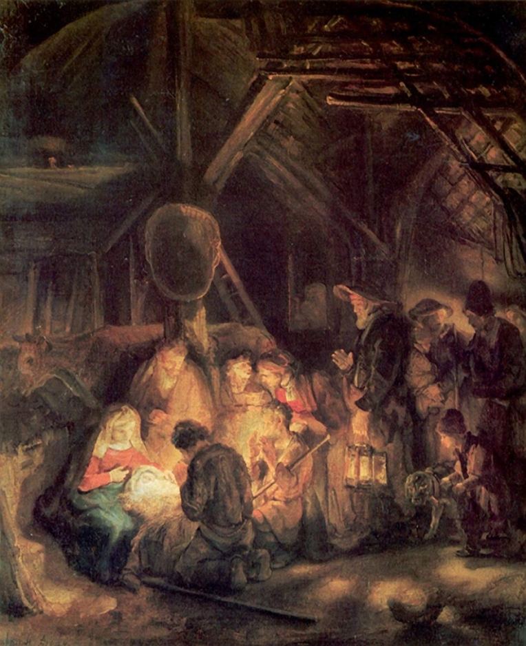 Nativity - Rembrandt