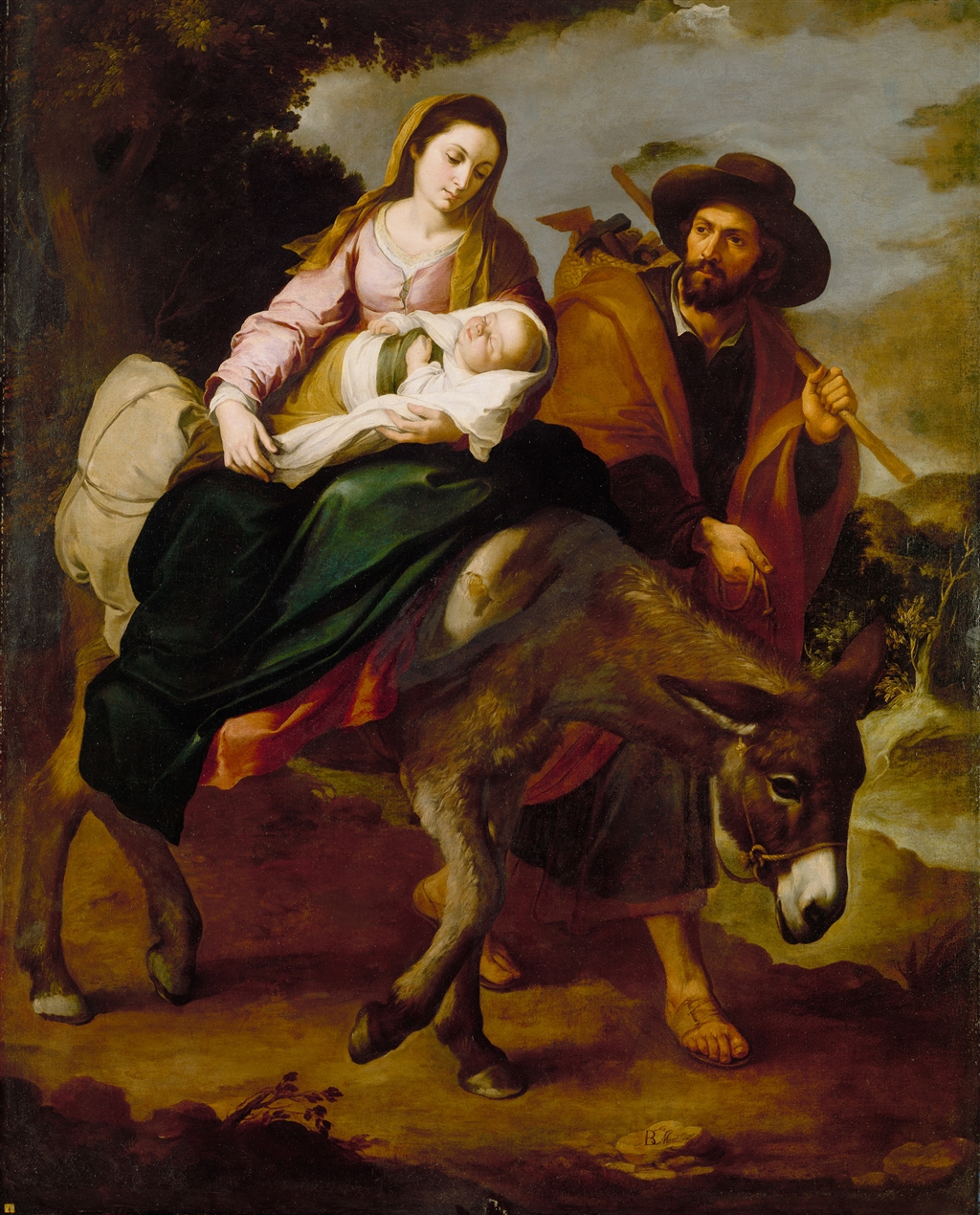 Holy Family - flight to egypt 05
