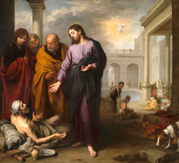 Christ healing the Paralytic at the Pool of Bethesda