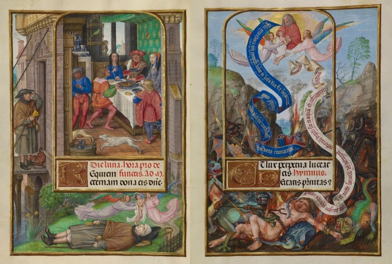 Rich Man and Lazarus medieval